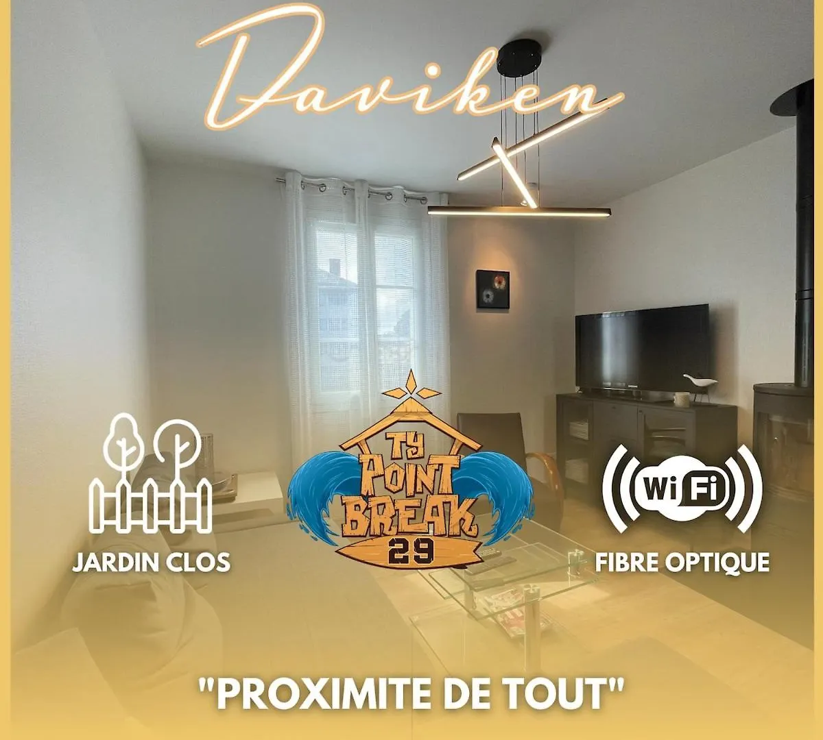 Daviken, Perfect Location Villa Douarnenez